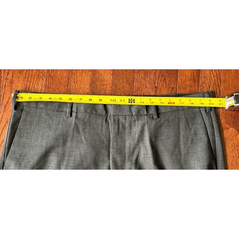 J. Crew Men's‎ Bowery Dress Pants 38 x 34 NWT Gray Wool Blend